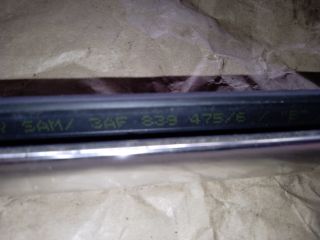 bontott VW PASSAT B7 Bal hátsó Vízlehúzó Gumicsík