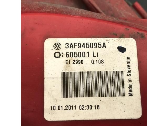 bontott VW PASSAT B7 Bal Külső Hátsó Lámpa