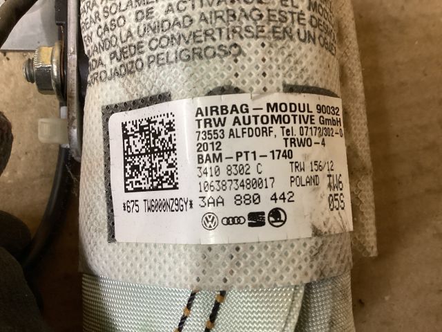 bontott VW PASSAT B7 Bal Oldallégzsák