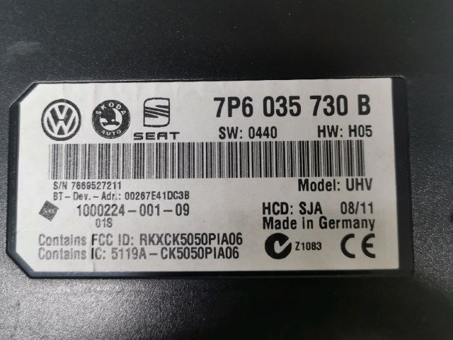 bontott VW PASSAT B7 Bluetooth Elektronika