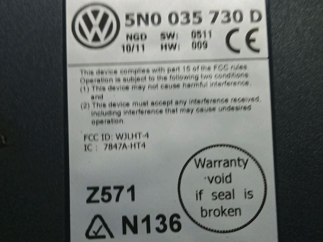 bontott VW PASSAT B7 Bluetooth Elektronika