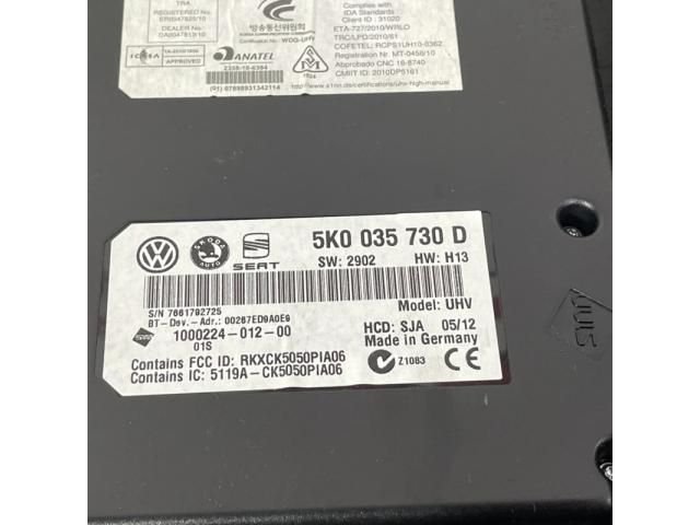 bontott VW PASSAT B7 Bluetooth Elektronika