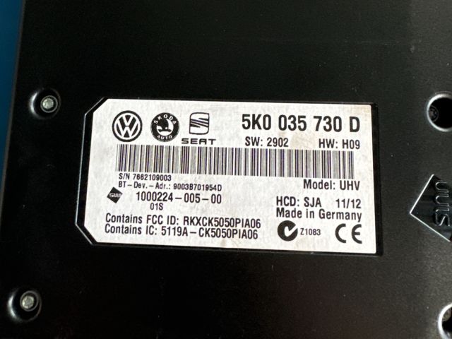 bontott VW PASSAT B7 Bluetooth Elektronika