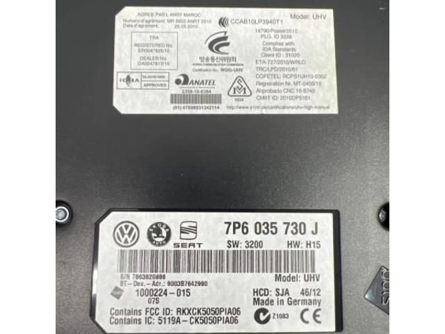 bontott VW PASSAT B7 Bluetooth Elektronika