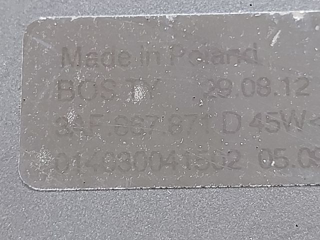 bontott VW PASSAT B7 Csomagtér Roló