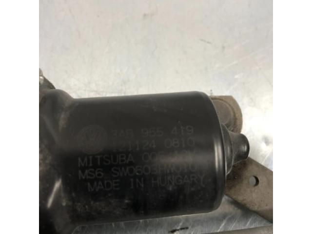 bontott VW PASSAT B7 Első Ablaktörlő Szerkezet Motorral