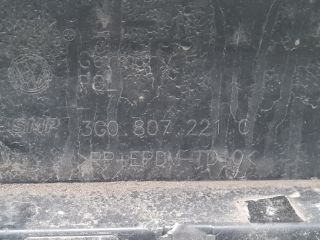 bontott VW PASSAT B7 Első Lökhárító (Üresen)