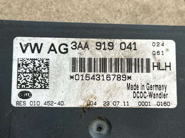 bontott VW PASSAT B7 Feszültségszabályzó