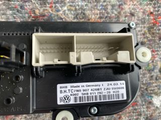 bontott VW PASSAT B7 Fűtéskapcsoló (manuális klímás)