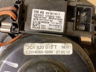 bontott VW PASSAT B7 Fűtőmotor (Klímás)