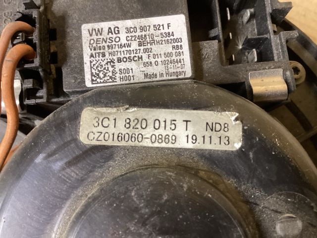 bontott VW PASSAT B7 Fűtőmotor (Klímás)