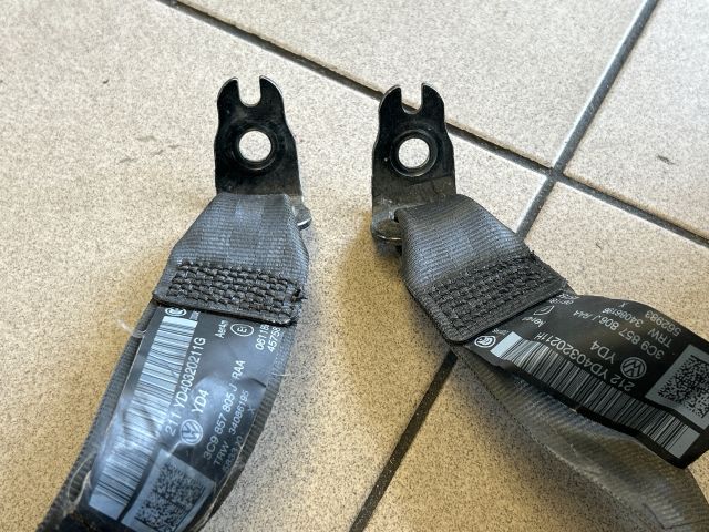 bontott VW PASSAT B7 Hátsó Biztonsági Öv Szett