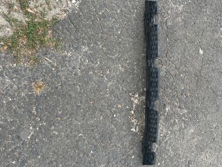 bontott VW PASSAT B7 Hátsó középső Lökhárító Tartó (Műanyag)