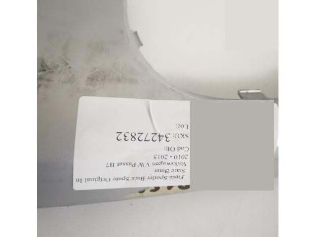 bontott VW PASSAT B7 Hátsó Lökhárító Alsó (Műanyag)