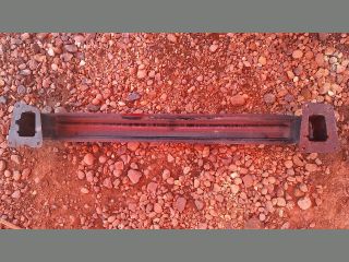 bontott VW PASSAT B7 Hátsó Lökhárító Merevítő (Fém)