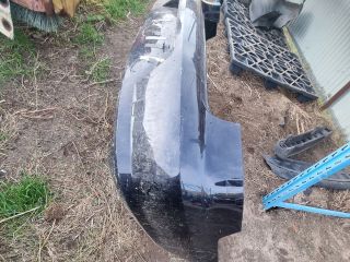 bontott VW PASSAT B7 Hátsó Lökhárító (Részeivel)