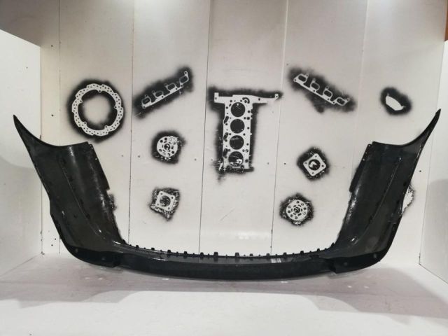 bontott VW PASSAT B7 Hátsó Lökhárító (Üresen)