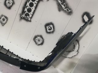 bontott VW PASSAT B7 Hátsó Lökhárító (Üresen)