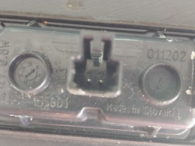 bontott VW PASSAT B7 Hátsó Rendszámtábla Világítás