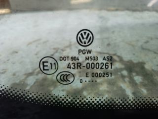 bontott VW PASSAT B7 Jobb C Oszlop Oldalablak Üveg