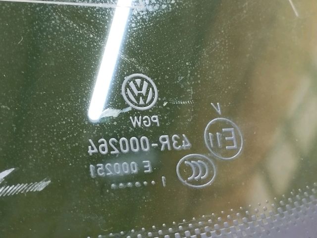 bontott VW PASSAT B7 Jobb C Oszlop Oldalablak Üveg