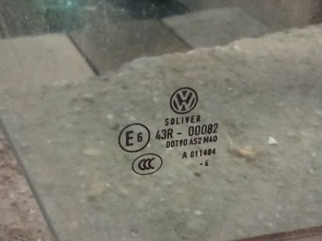 bontott VW PASSAT B7 Jobb első Ablak