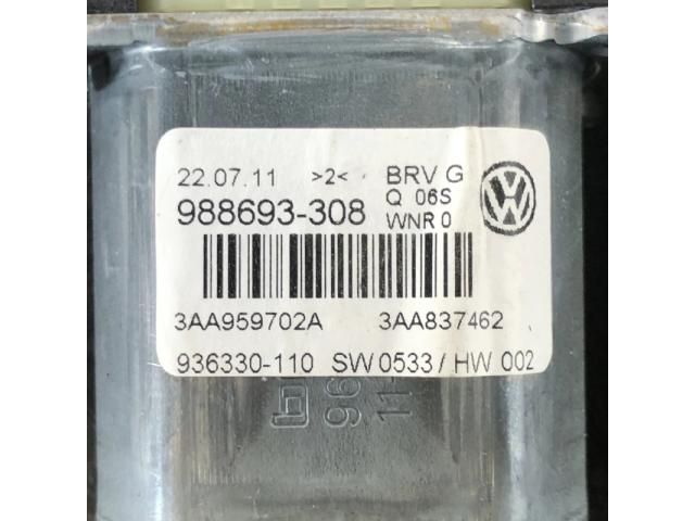 bontott VW PASSAT B7 Jobb első Ablakemelő Motor