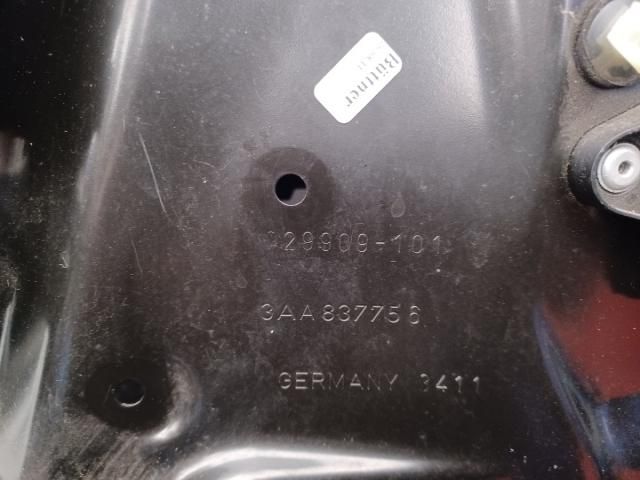 bontott VW PASSAT B7 Jobb első Ablakemelő Szerkezet (Elektromos)