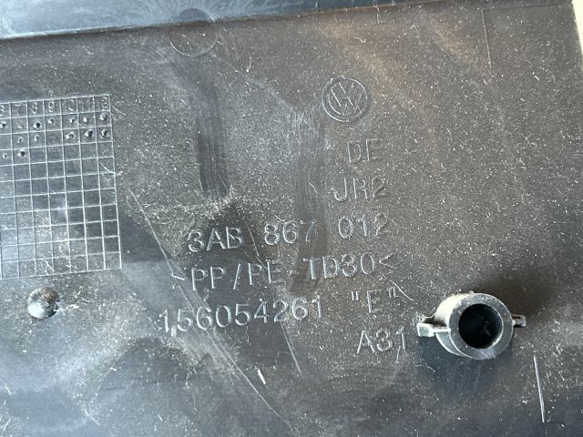 bontott VW PASSAT B7 Jobb első Ajtó Kárpit