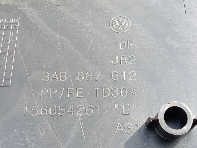 bontott VW PASSAT B7 Jobb első Ajtó Kárpit