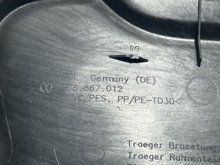 bontott VW PASSAT B7 Jobb első Ajtó Kárpit