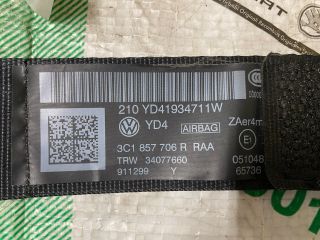 bontott VW PASSAT B7 Jobb első Biztonsági Öv