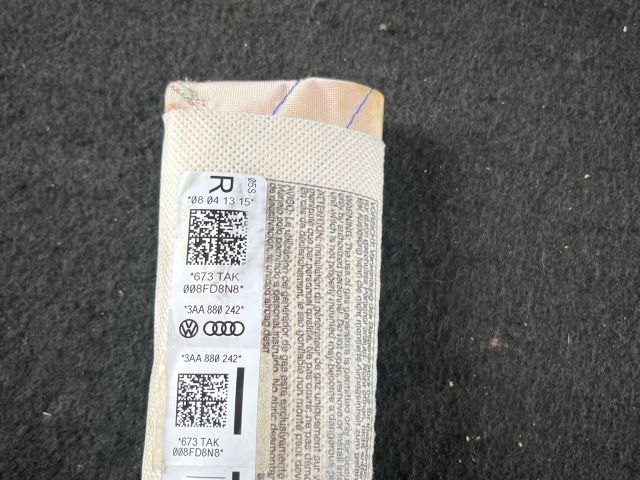 bontott VW PASSAT B7 Jobb első Függöny Légzsák