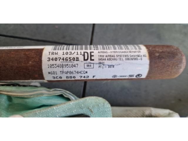 bontott VW PASSAT B7 Jobb Fejlégzsák