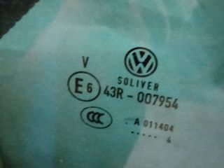 bontott VW PASSAT B7 Jobb hátsó Ablak