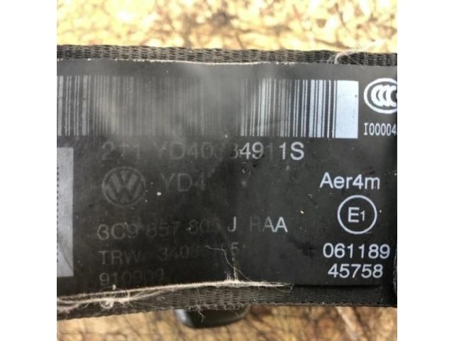 bontott VW PASSAT B7 Jobb hátsó Biztonsági Öv