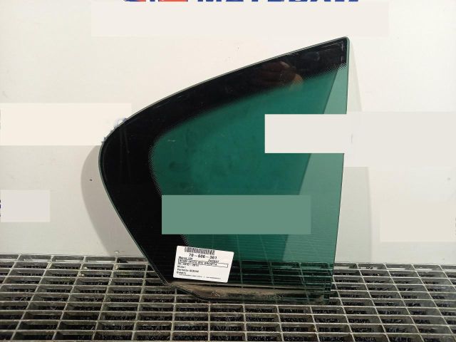 bontott VW PASSAT B7 Jobb hátsó Fixüveg (Ajtóban)