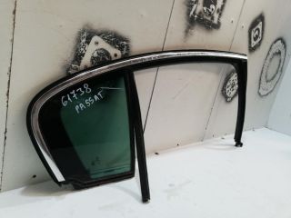 bontott VW PASSAT B7 Jobb hátsó Fixüveg (Ajtóban)