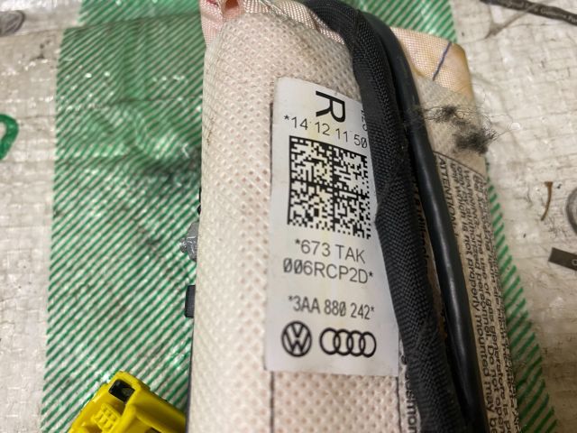 bontott VW PASSAT B7 Jobb Oldallégzsák