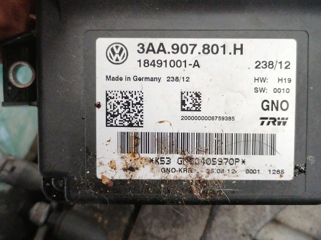 bontott VW PASSAT B7 Kézifék Elektronika