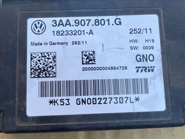 bontott VW PASSAT B7 Kézifék Elektronika