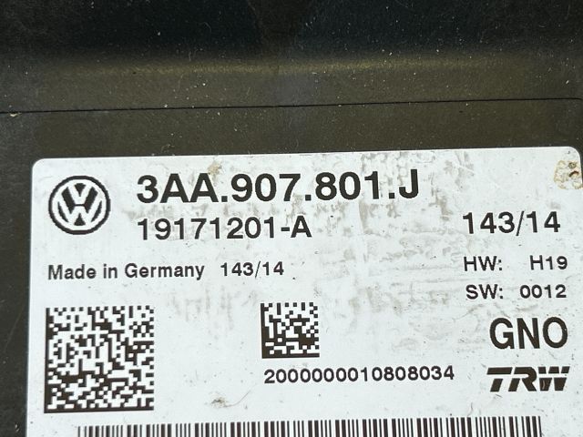 bontott VW PASSAT B7 Kézifék Elektronika
