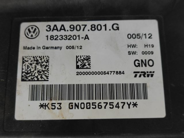 bontott VW PASSAT B7 Kézifék Elektronika