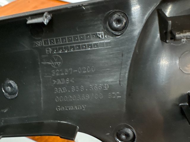 bontott VW PASSAT B7 Kilométeróra Keret