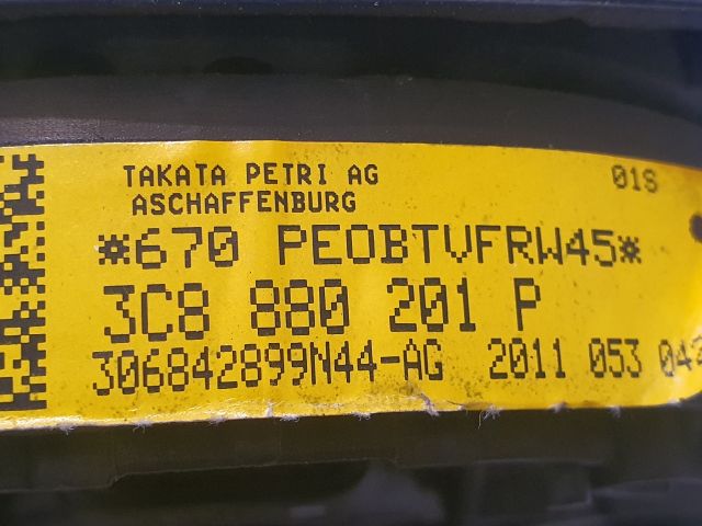 bontott VW PASSAT B7 Kormánylégzsák