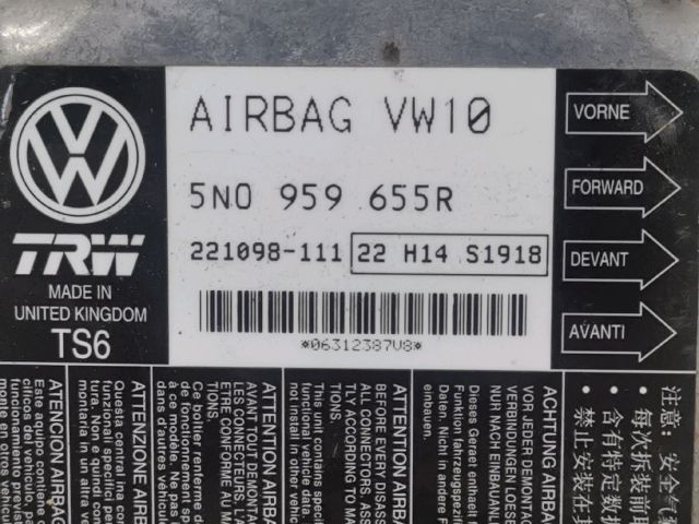 bontott VW PASSAT B7 Légzsák Elektronika