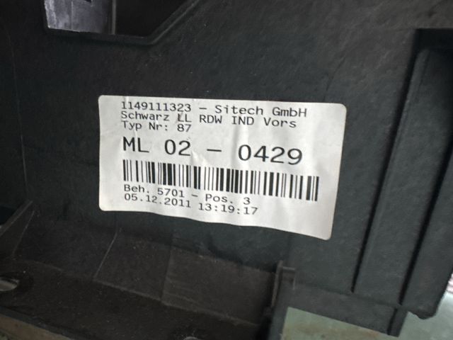 bontott VW PASSAT B7 Műszerfal Héj