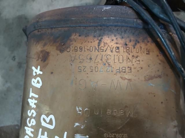 bontott VW PASSAT B7 Részecskeszűrő