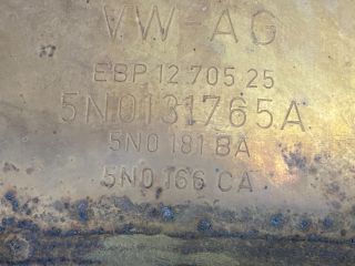 bontott VW PASSAT B7 Részecskeszűrő