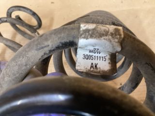 bontott VW PASSAT B8 Hátsó Rugó Pár